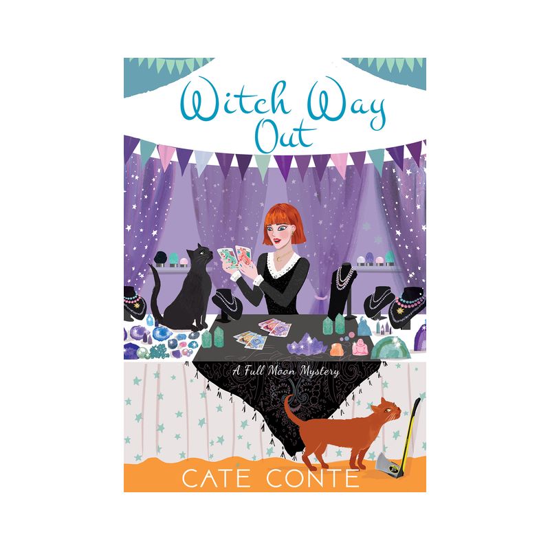 Witch Way Out - (A Full Moon Mystery) by  Cate Conte (Paperback), 1 of 2