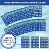 Aqua Pool Bingo Diving Game for Adults & Kids - Dive for & Call 75 Sinking Numbers, Fill Your Card To Win - Summer Swimming Party Fun - 3 of 4