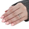 Pompeii3 1/4ct Diamond Wedding Ring 14K White Gold - 4 of 4