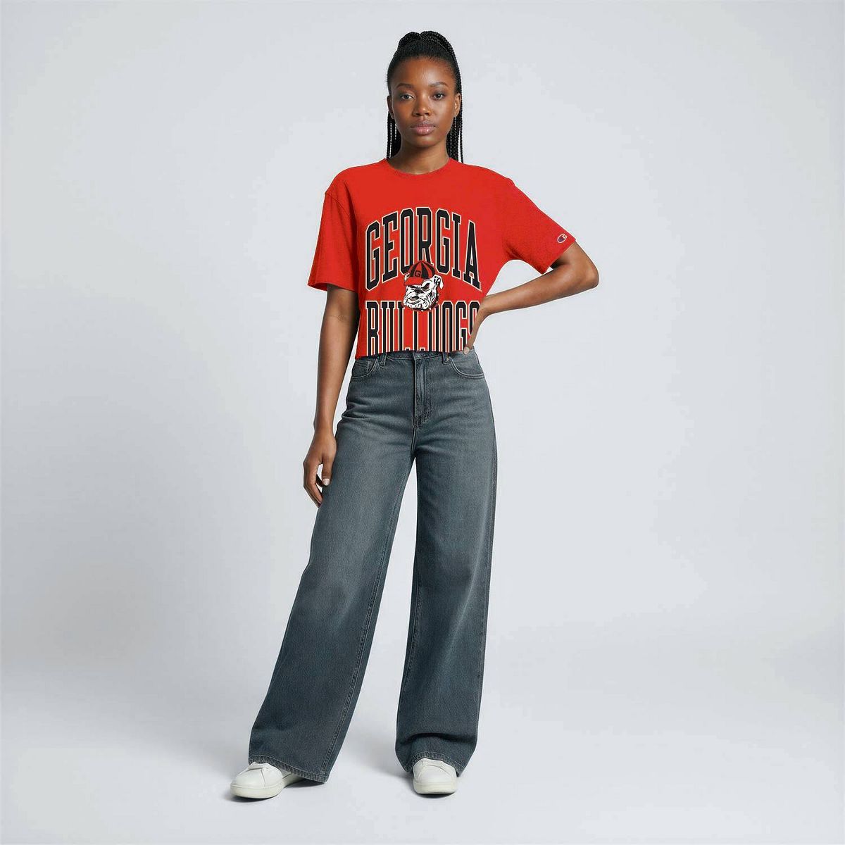 NCAA Georgia Bulldogs Women's Champion Fashion T-Shirt