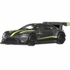 Aston Martin Vantage GTE Dark Gray Metallic with Lime Green Stripes "Euro Speed" Series Diecast Model Car by Hot Wheels - 2 of 4