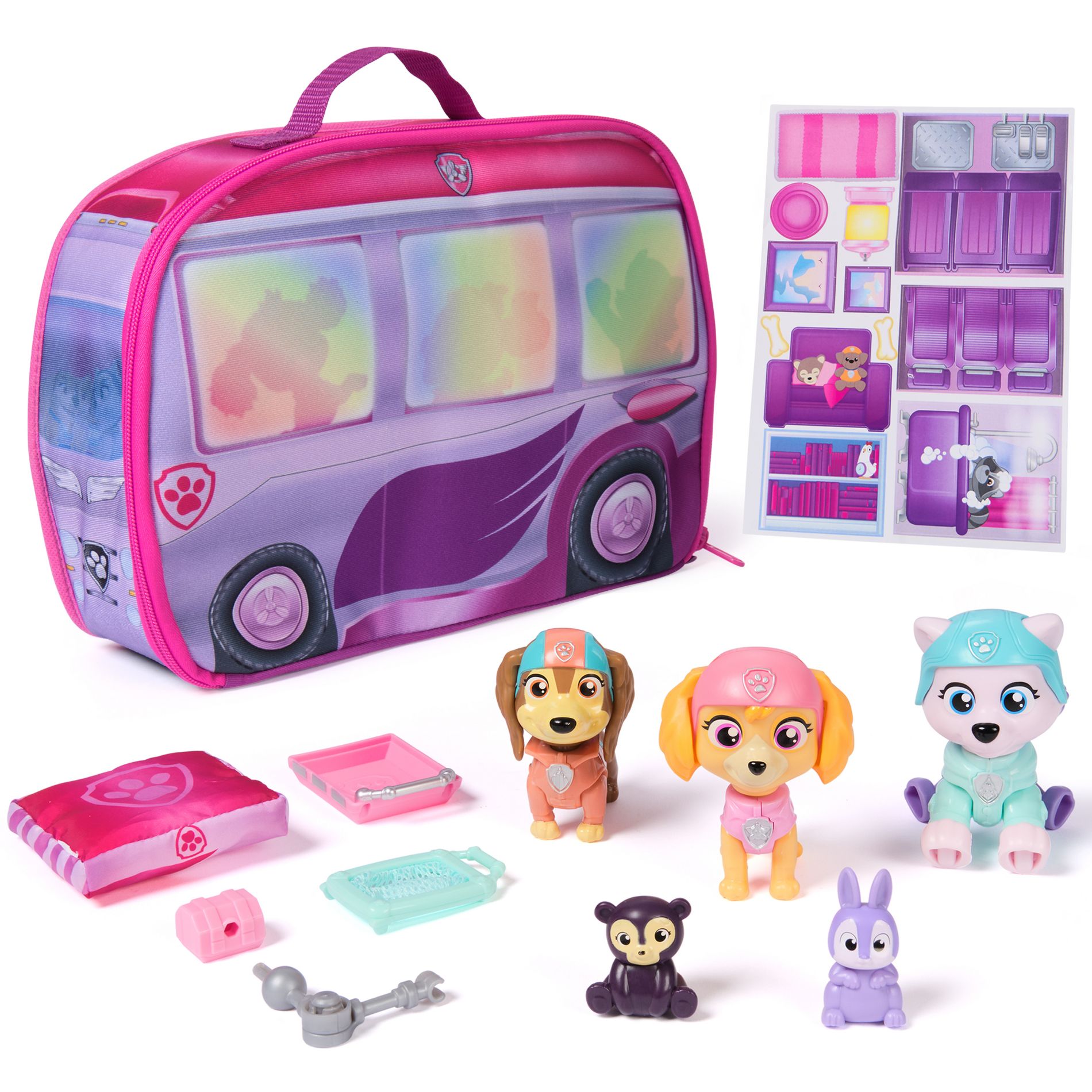 Paw Patrol Skye Everest Liberty World Deluxe Animal Figure - 11pk