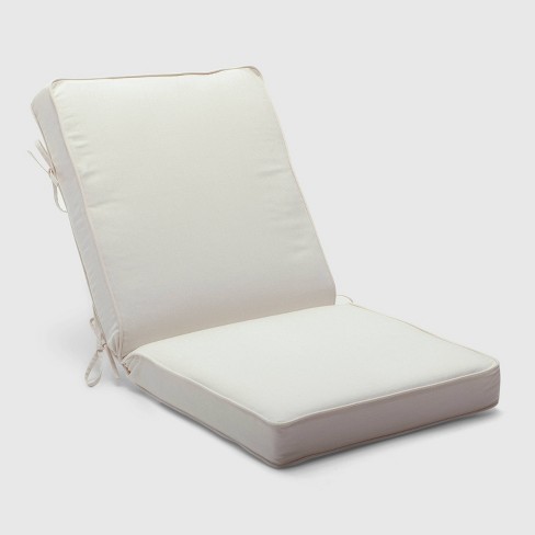 Outdoor Double Welt Seat Cushion Sunbrella Spectrum Smith & Hawken™ 