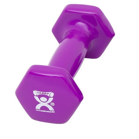 Piraat Pas op Tweet Cando Vinyl Coated Dumbbell - 2 Lb - Violet, Each : Target