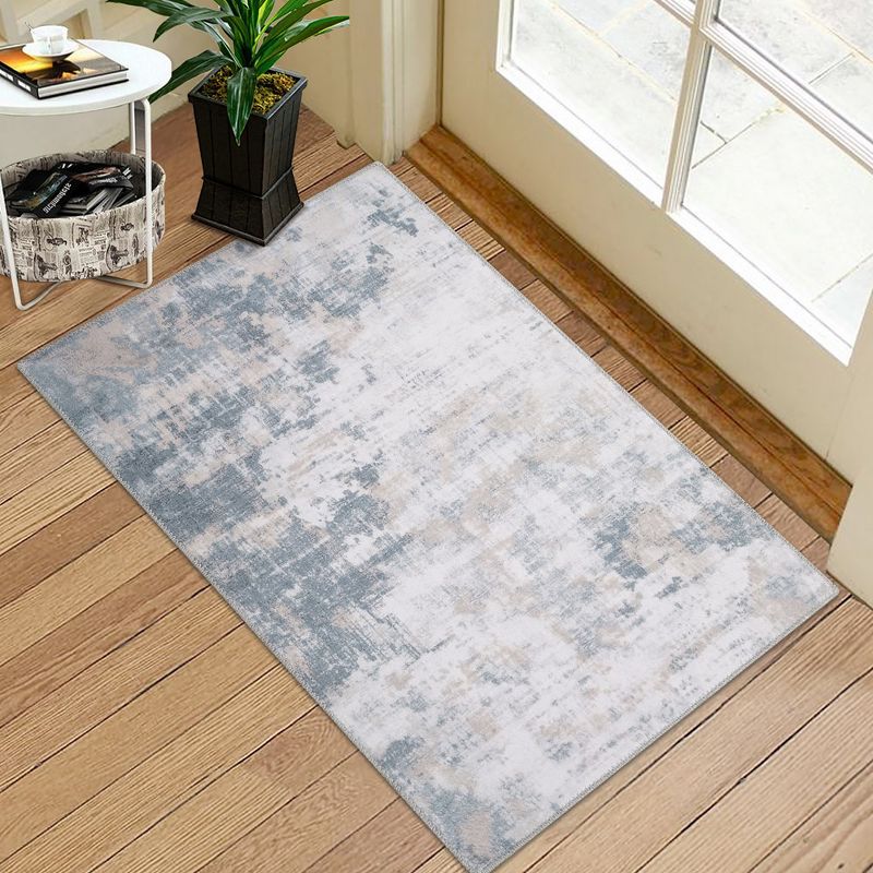 WhizMax Area Rug Abstract Rug Distressed Mat Throw Floor Carpet for Bedroom Living Room, 3 of 11
