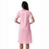 Just Love Womens Short Sleeve Nightgown  - Sleep Dress with Bow - 3 of 3