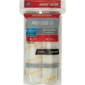 Wooster 6.5" Jumbo-Koter Pro/Doo-Z 3/8" Nap 2-Pack Roller Cover - RR302-6.5 - 1 of 3