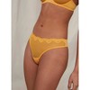 Women's Duet Lace Low Rise Thong - Timpa Lingerie - 2 of 3