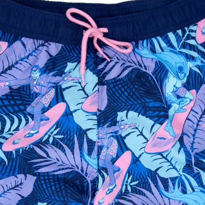 Batman Mens Batman Tropical Pattern Board Shorts - XLarge (40-42) — фото 2