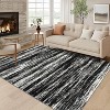 Area Rug for Living Room Machine Washable Ultra Soft Large Carpet Stain-Resistant Non-Slip Fade-Resistant Bedroom Accent Carpet Abstract Area Rug - 2 of 4