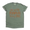 Simply Sage Market You Are The Pumpkin To My Spice Garment Dyed Tee - XL - Moss - 2 of 4