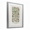 Stupell Industries William Morris Jasmine Pattern Framed Print Under Glass Art, Gray, 17" x 21" - 2 of 4