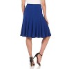 Rekucci Women's Ease into Comfort Flared Knit Skirt – Pull-On Style with Tummy Control and Flattering Flared Hem - 3 of 4