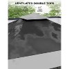 12' x 12' Outdoor Gazebo, Heavy Duty Double Roof Patio Gazebo with Netting and Curtains, Outdoor Patio Canopy for Deck Backyard Garden Lawns - 4 of 4