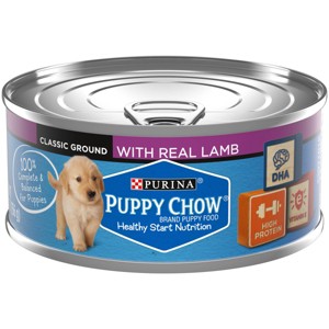 Puppy Chow Lamb in Gravy Wet Dog Food - 5.5oz - 1 of 4