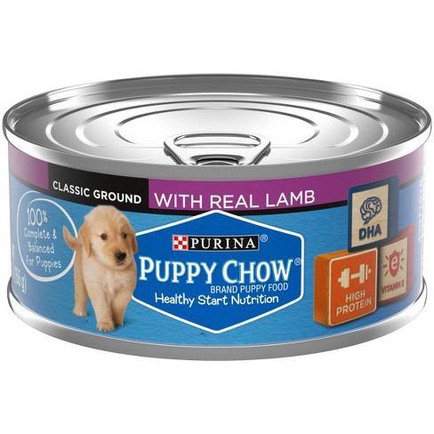 Can puppies shop have wet food