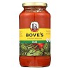 Bove's Basil Pasta Sauce - Case of 6/24 fz - 2 of 4