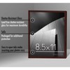 Americanflat Thin Picture Frame in Mahogany with Shatter Resistant Glass for Wall and Tabletop - Picture Size 8.5"x11" - 4 of 4