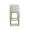 Jennifer Taylor Home Newport 30.5" Coastal Curved Back Upholstered Counter Stool - 3 of 4