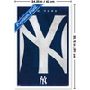 Trends International MLB New York Yankees - Logo 25 Framed Wall Poster Prints - 3 of 4