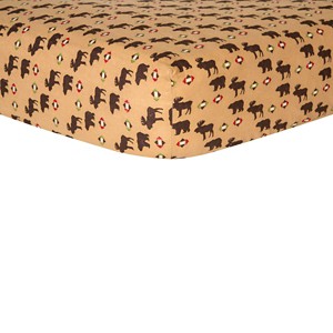 Trend Lab Northwood's Cotton Crib Sheet - 1 of 3