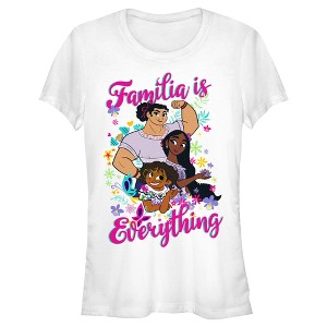 Juniors Womens Encanto Mirabel Familia is Everything T-Shirt - 1 of 4