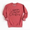 Simply Sage Market Women's Graphic Sweatshirt Have Yourself A Merry Little Christmas Berries - 3 of 4