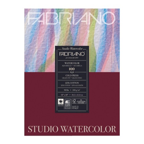 Fabriano Artistico Watercolor Paper - 22'' x 30'', Extra White, Hot Press,  Single Sheet