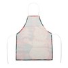 Unique Bargains Christmas Aprons Linen Red Black Green Beige 21.65"x26.77" 1 Pcs - 4 of 4
