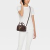 Small Satchel Crossbody Bag - A New Day™ Brown - 2 of 4