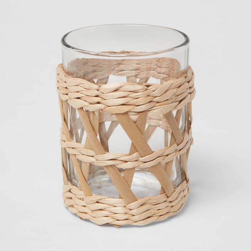 Woven and Glass Toothbrush Holder - Threshold&#8482;, 4 of 12