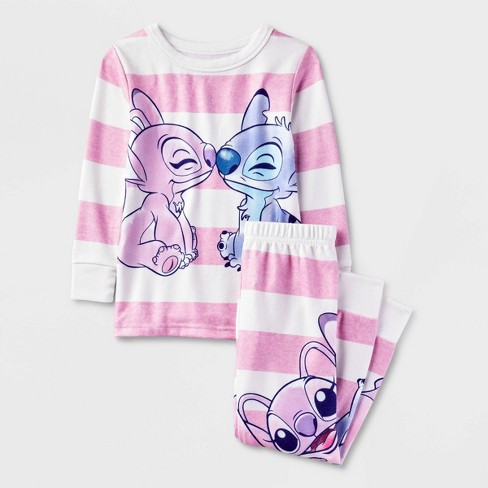  Lucky Brand Ladies' 4 piece Pajama Set (Gray Stars, S