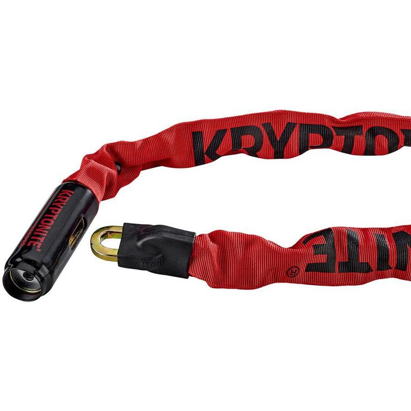 Kryptonite Keeper 785 Integrated Steel Chain Lock Keyed 7mm x 85cm Red, 2 of 4