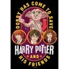 Men's Harry Potter Dobby Has Come to Save Cartoon T-Shirt - 2 of 4