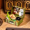 ROBOTIME 3D Wooden Puzzle The Magic Study DIY Miniature House Gifts for Girls Boys Adult, 8.27"*5.12"*7.48" - 2 of 4