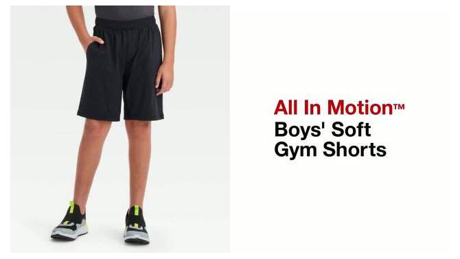 Boys&#39; Soft Gym Shorts - All In Motion™, 2 of 5, play video