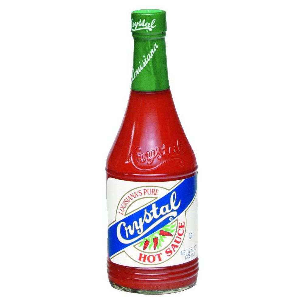 UPC 048400000107 product image for Crystal Louisiana's Pure Hot Sauce - 12 fl oz | upcitemdb.com