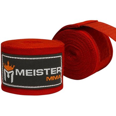 Meister MMA Junior 108" Elastic Hand Wraps (Pair) - Mexican Boxing Style For Women & Kids
