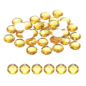 Unique Bargains Acrylic Flat Back Diamond Gems Bead for Face Painting DIY Crafts 50 Pcs - 1 of 4
