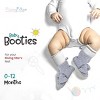 Rising Star Baby Girls & Boys Booties, Non Slip Grippers Slippers for Infants Ages 0-12 Months - 2 of 4