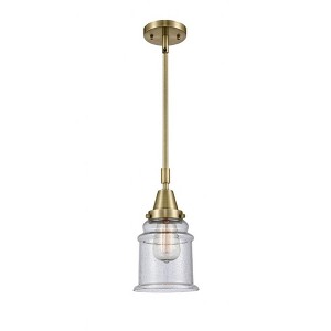 Canton - 1 Light Stem Hung Mini Pendant In Industrial Style-11.13 Inches Tall and 6.5 Inches Wide - 1 of 1