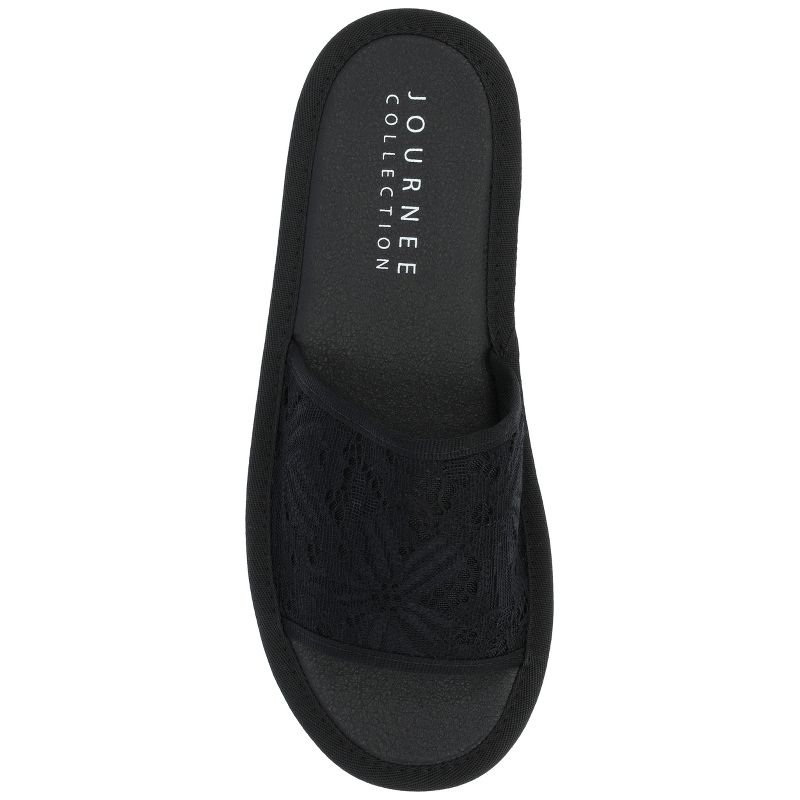 Journee Collection Womens Eniola Tru Comfort Foam Slide Flat Sandals, 4 of 10
