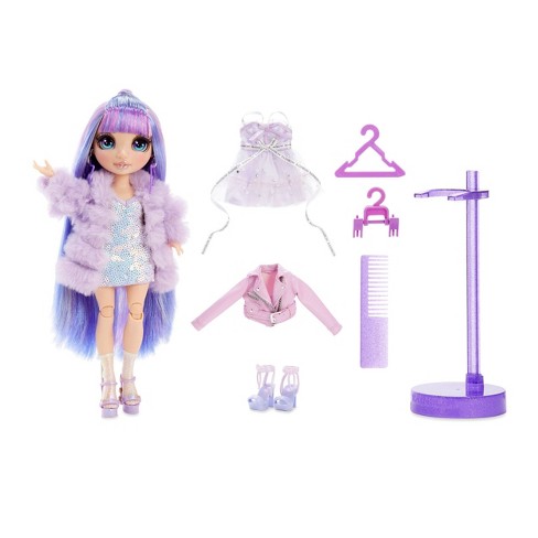 Rainbow High Violet Willow Purple Fashion Doll With 2 Outfits Target