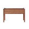 Grungis Planters Bed for Outdoor Plants with Legs,Raised Garden Elevated Wooden Planter Box for Plants Flowers Fruits Vegetable - 4 of 4