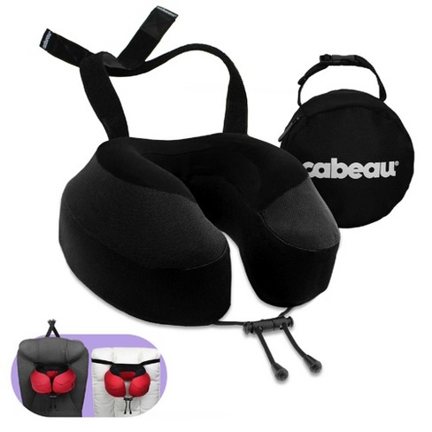 Cabeau Evolution S3 Memory Foam Travel Neck Pillow with Seat Strap, One Size - image 1 of 4