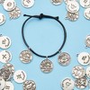 Bright Creations 72 Pieces Zodiac Sign Charms for DIY Jewellery Keychain & Bracelet Making, Silver - 2 of 4
