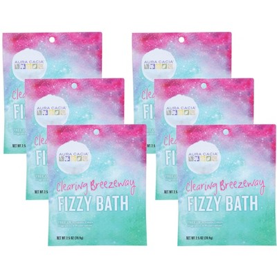 Aura Cacia Clearing Breezeway Fizzy Bath - Case of 6/2.5 oz