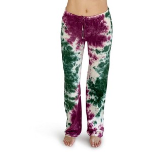 Just Love 100% Cotton Jersey Women Pajama Pants Sleepwear |Tie Dye Womens PJs - 1 of 3