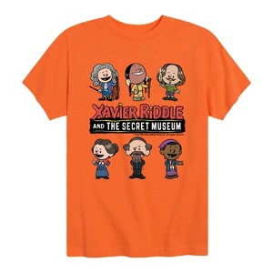 Boys' - Xavier Riddle and the Secret Museum - Historical Grid Short Sleeve Graphic T-Shirt - 1 of 4