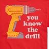 Men's - Instant Message - You Know The Drill Short Sleeve Graphic T-Shirt - 2 of 4
